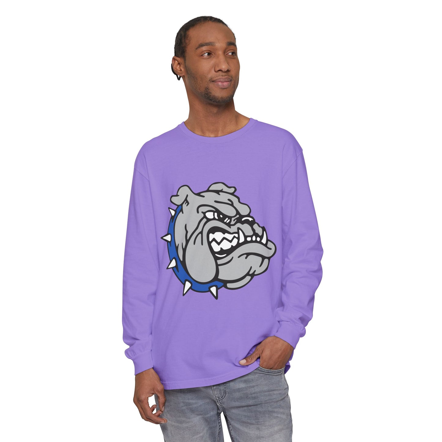Garment-Dyed Long Sleeve Tee
