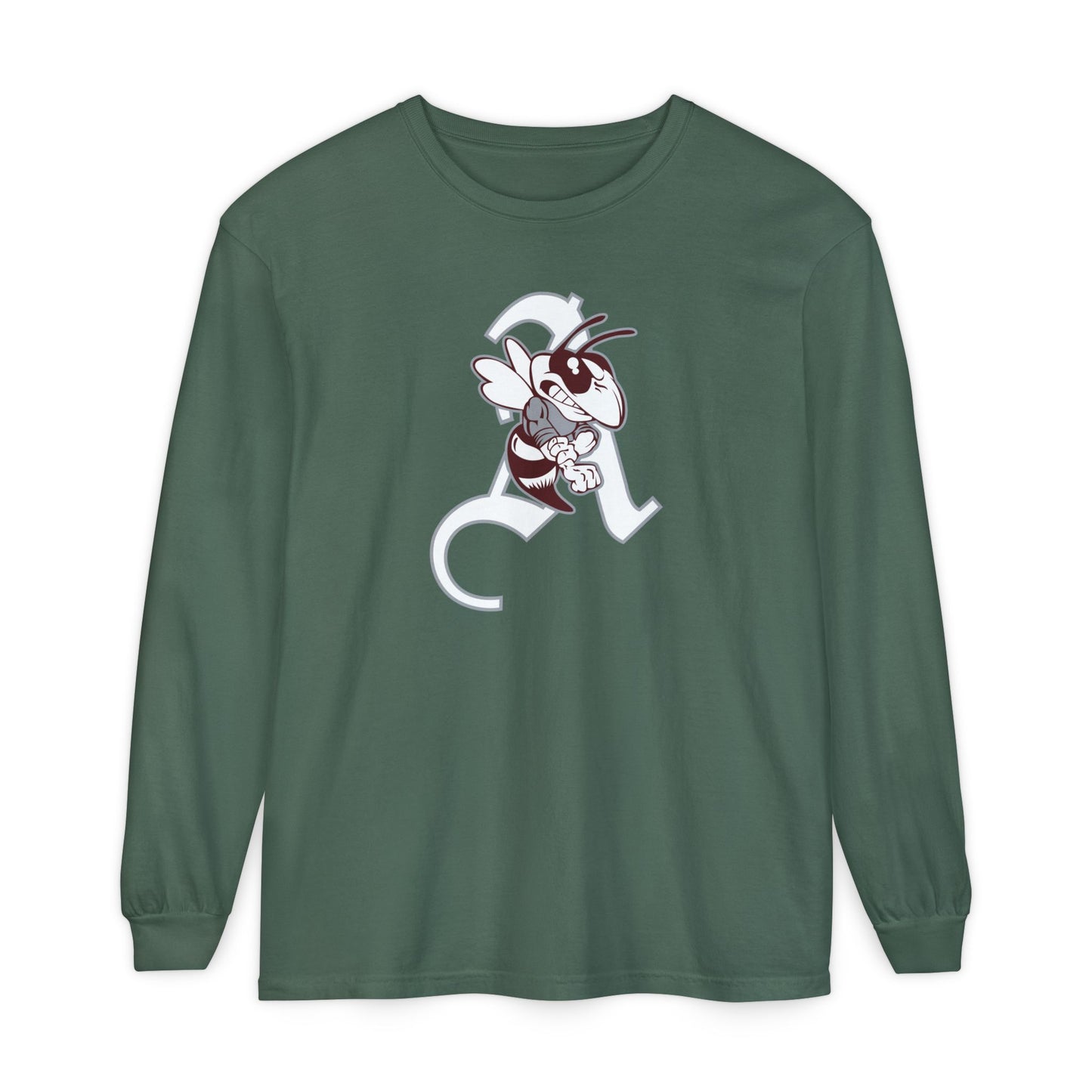 Garment-Dyed Long Sleeve Tee