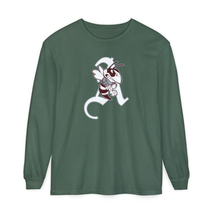 Garment-Dyed Long Sleeve Tee