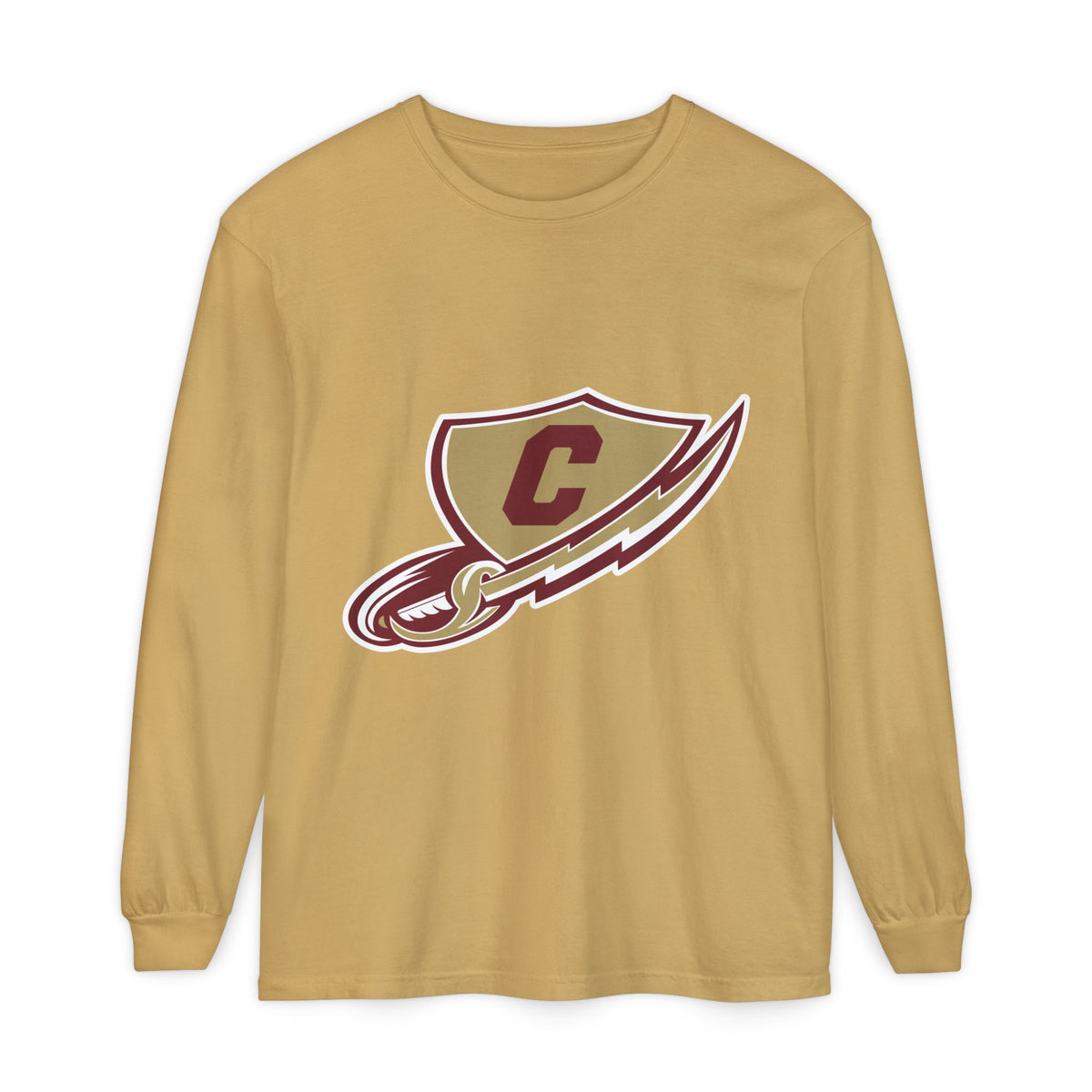 Garment-Dyed Long Sleeve Tee