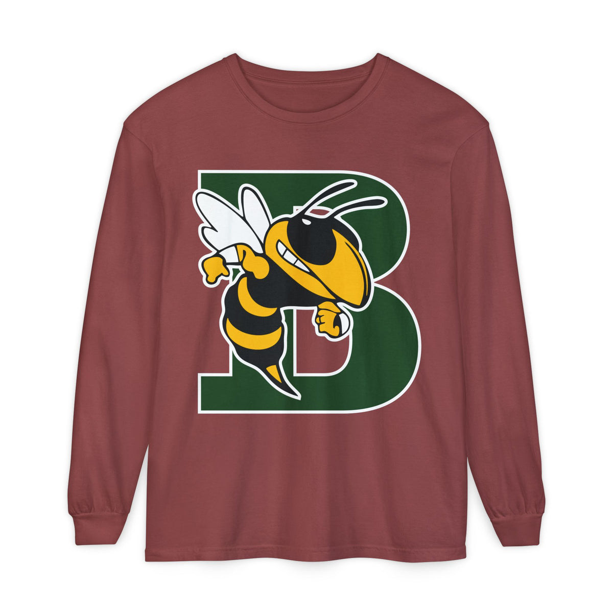 Garment-Dyed Long Sleeve Tee