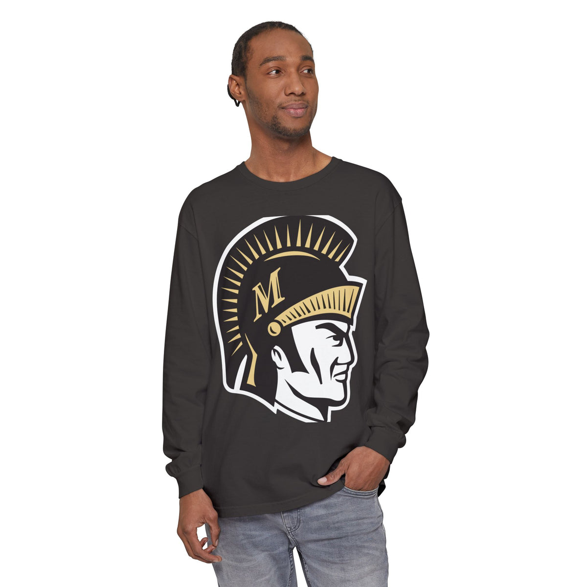Garment-Dyed Long Sleeve Tee