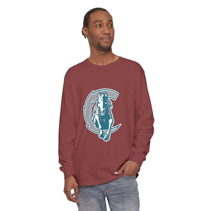 Garment-Dyed Long Sleeve Tee