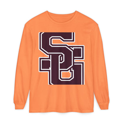 Garment-Dyed Long Sleeve Tee
