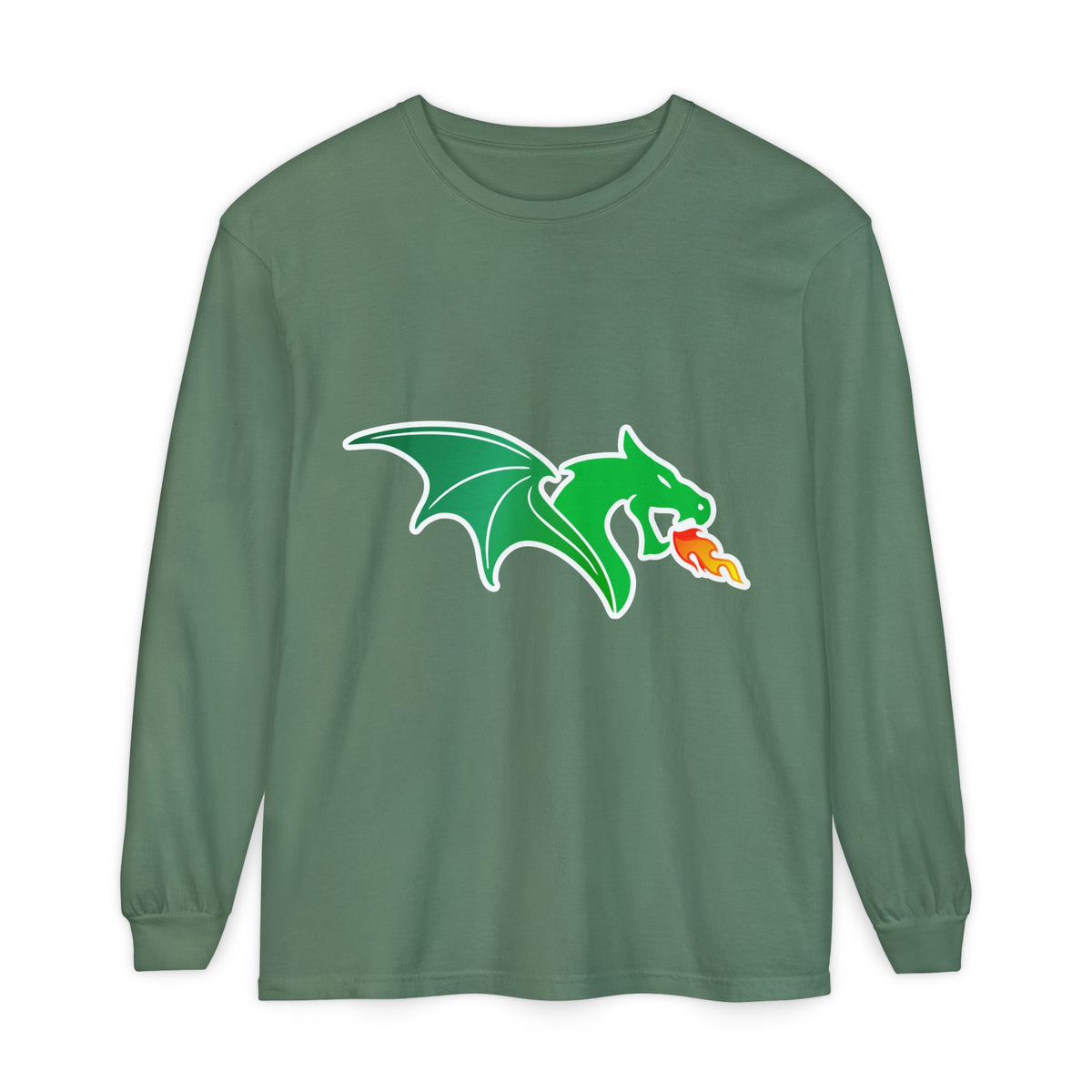 Garment-Dyed Long Sleeve Tee