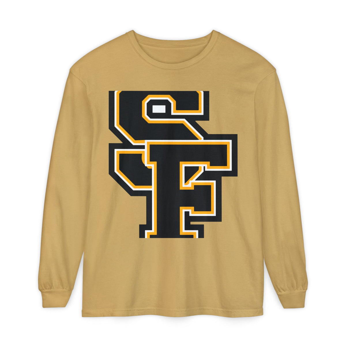 Garment-Dyed Long Sleeve Tee