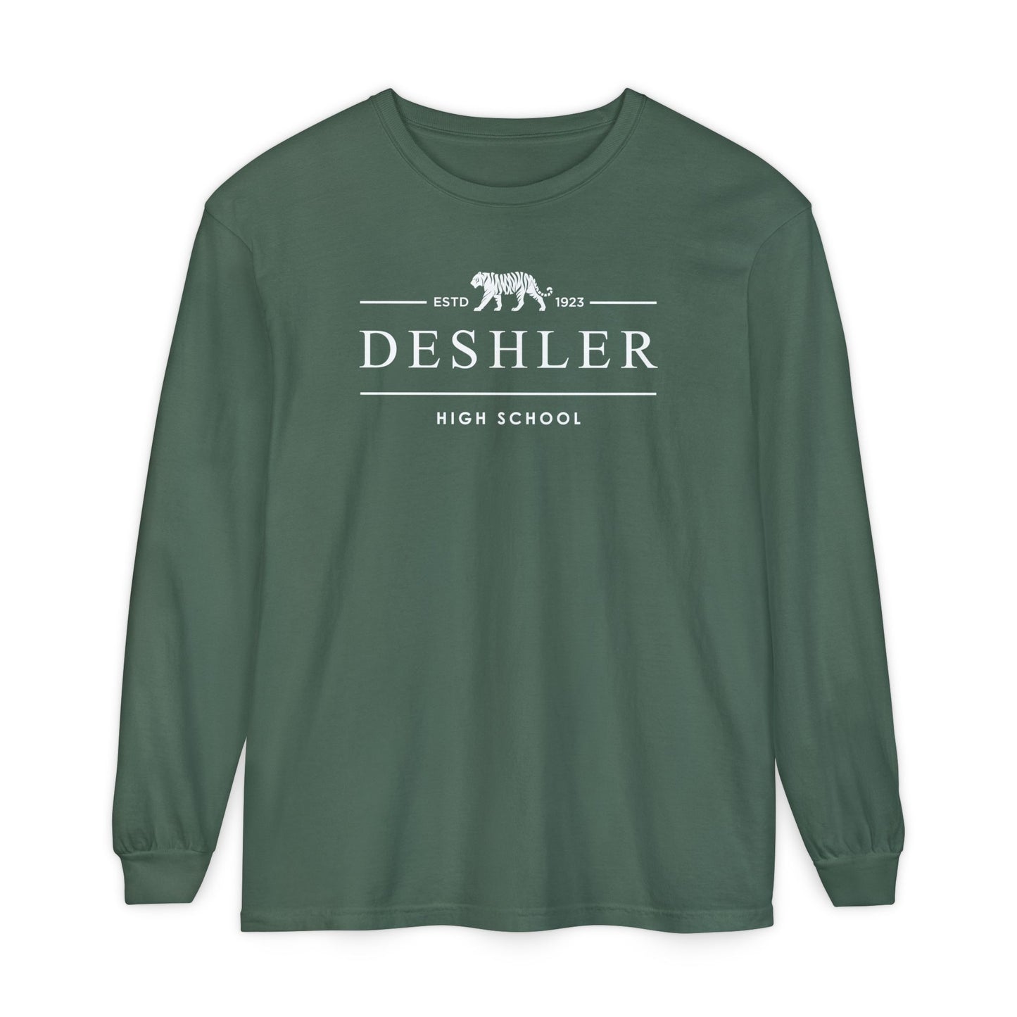 Garment-Dyed Long Sleeve Tee
