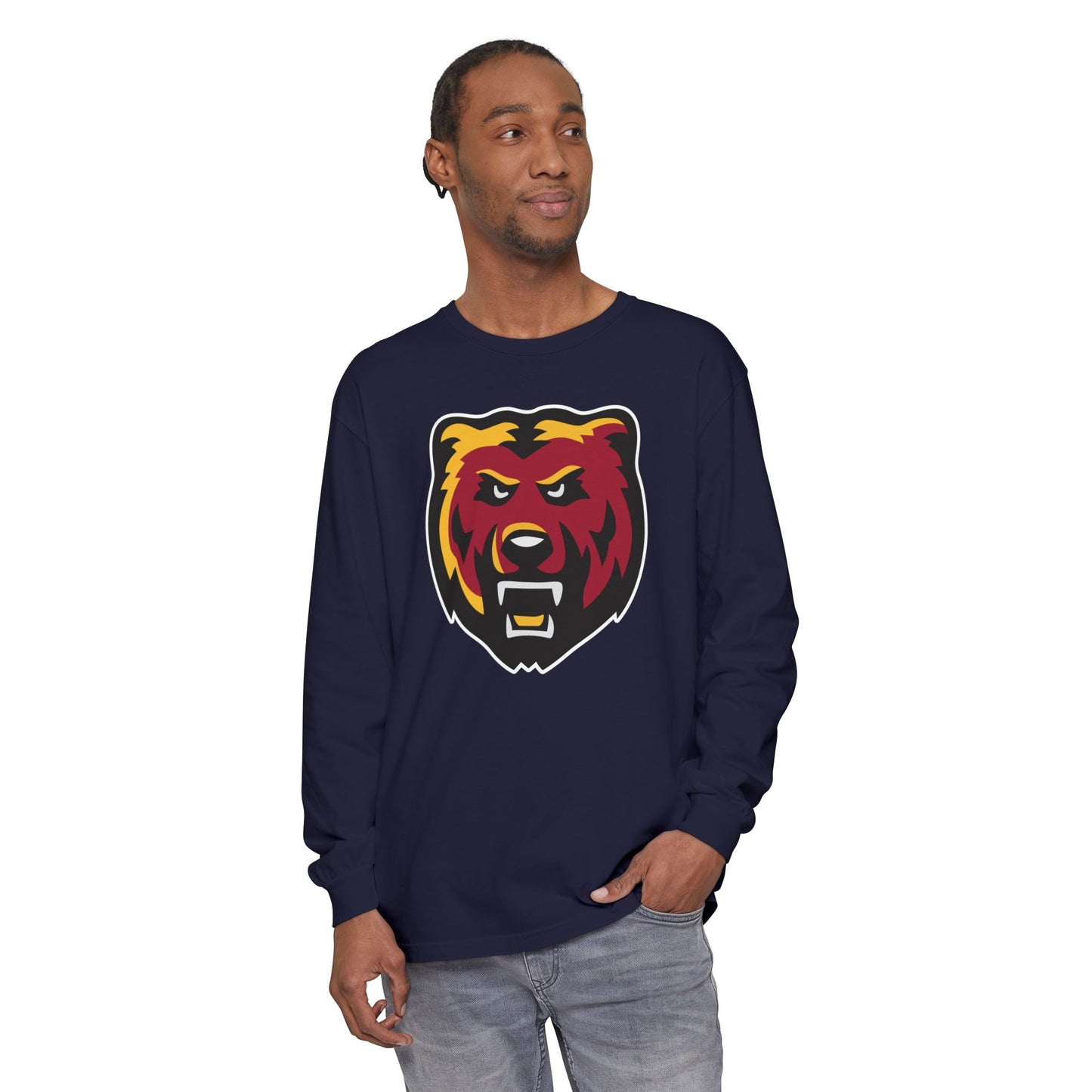 Garment-Dyed Long Sleeve Tee