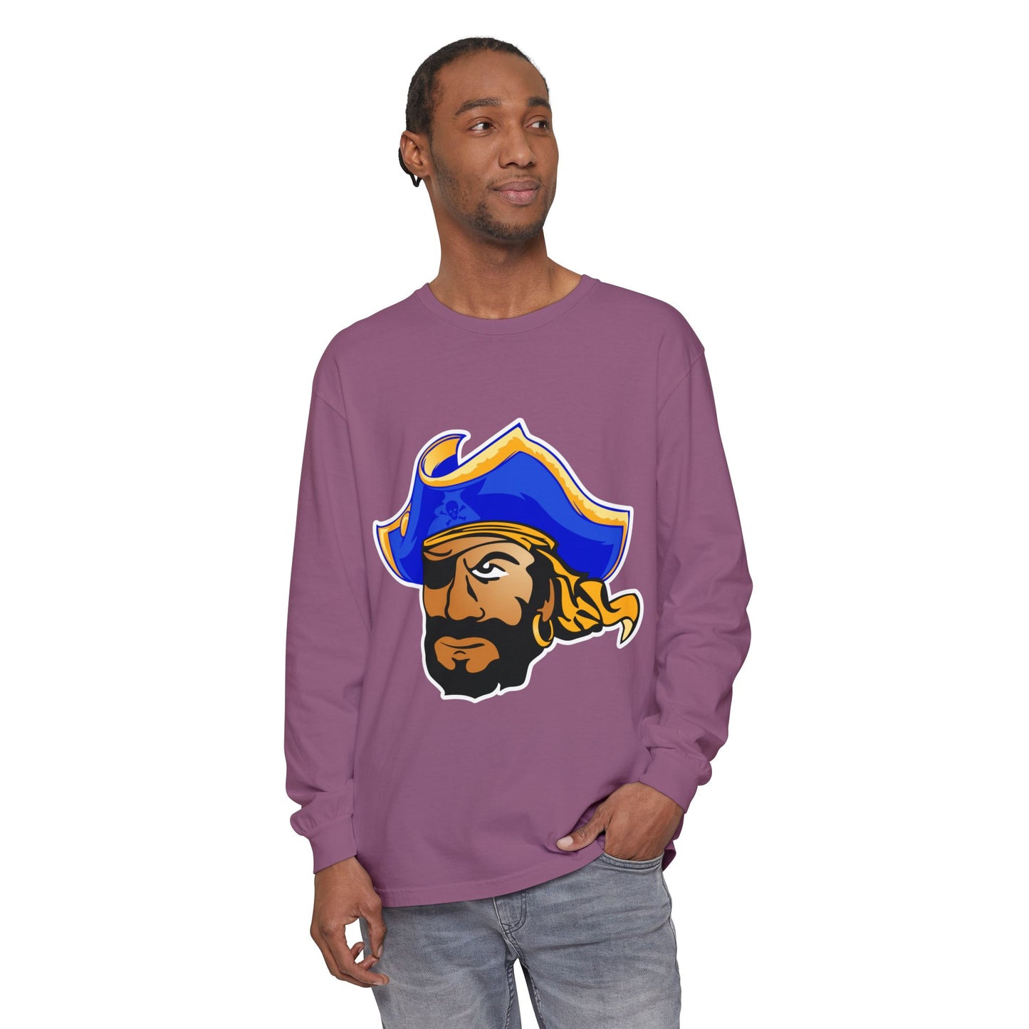 Garment-Dyed Long Sleeve Tee