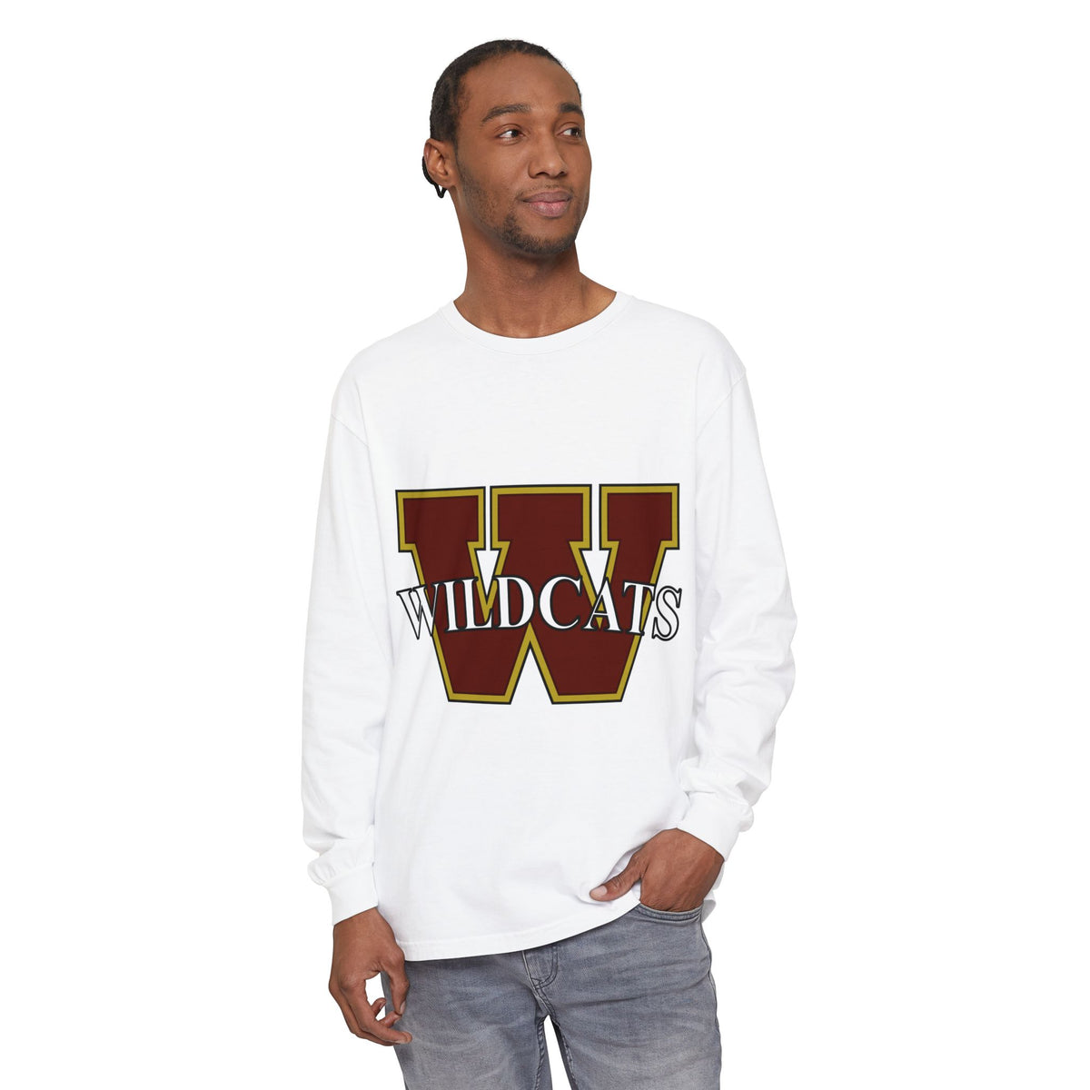 Garment-Dyed Long Sleeve Tee