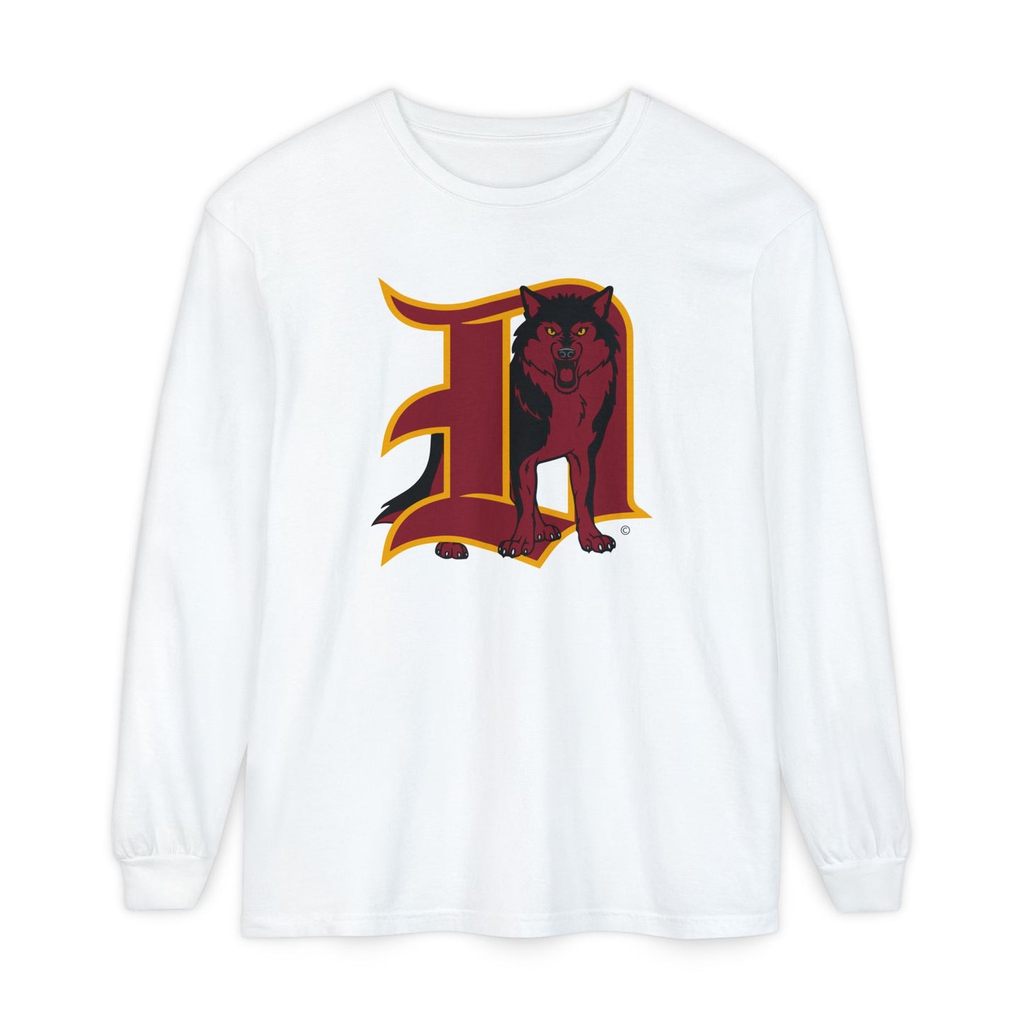Garment-Dyed Long Sleeve Tee