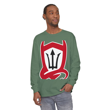 Garment-Dyed Long Sleeve Tee
