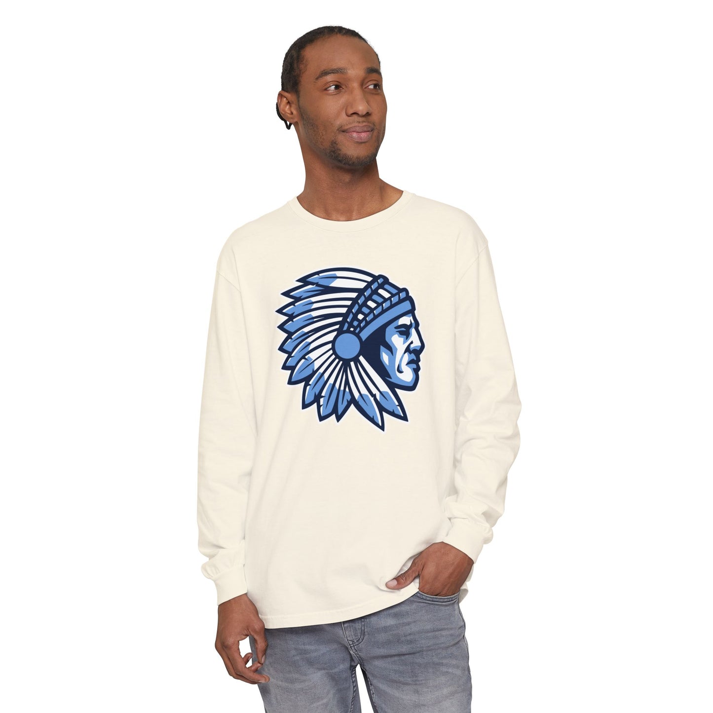 Garment-Dyed Long Sleeve Tee