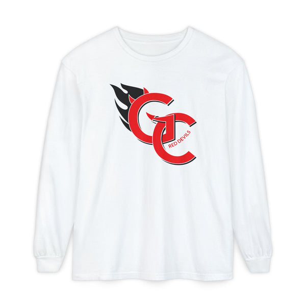 Garment-Dyed Long Sleeve Tee