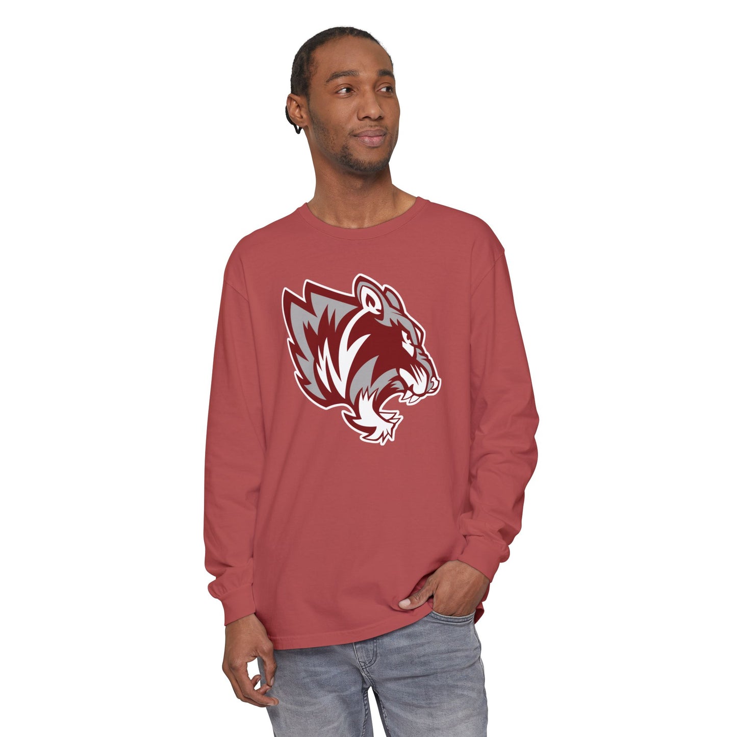 Garment-Dyed Long Sleeve Tee