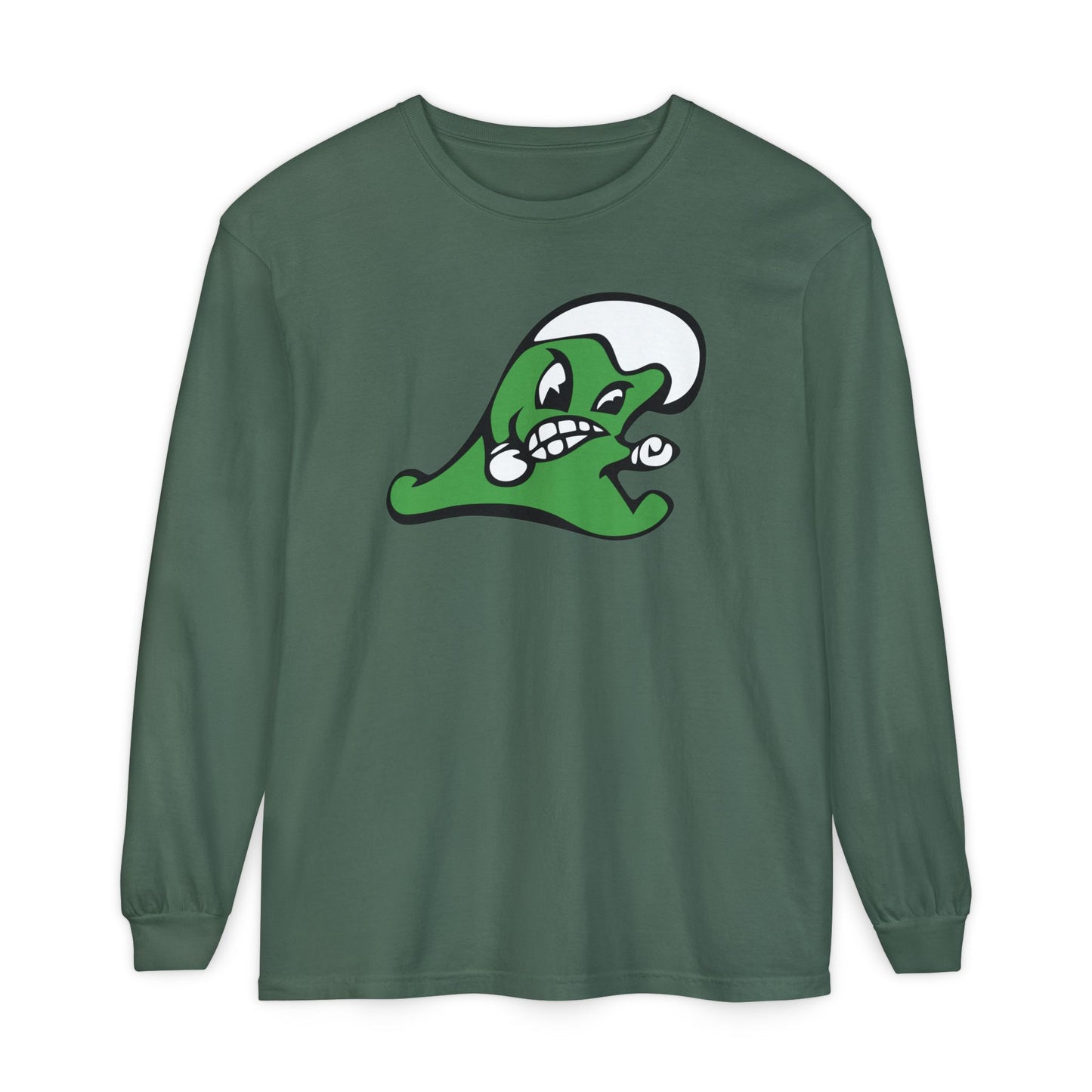 Garment-Dyed Long Sleeve Tee