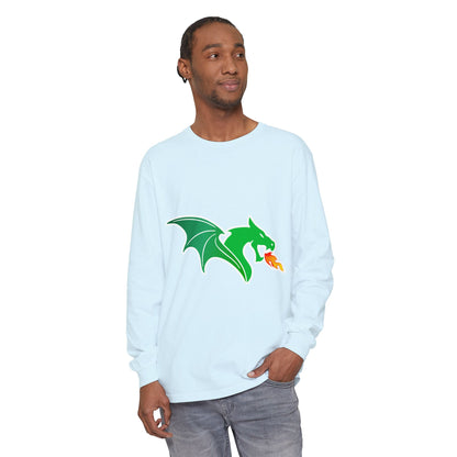 Garment-Dyed Long Sleeve Tee