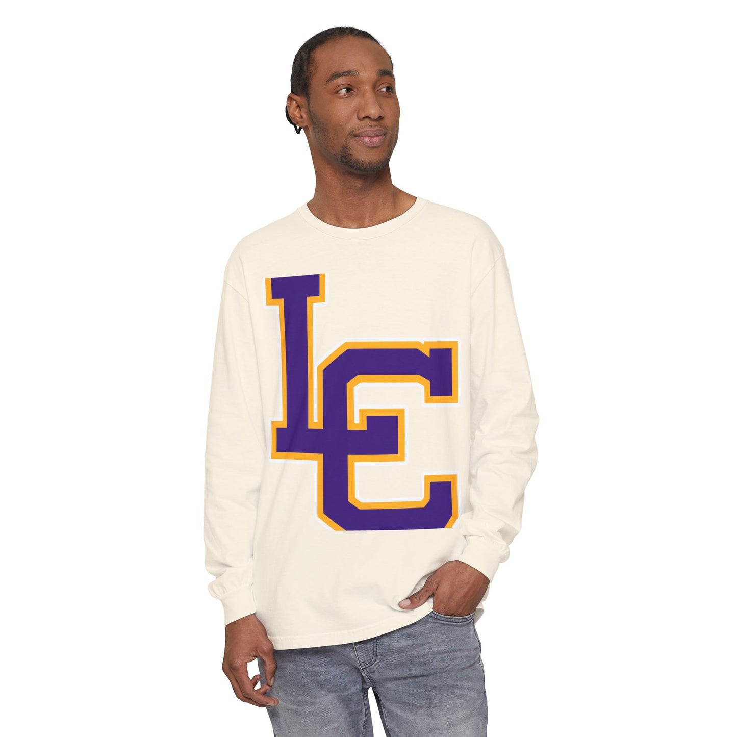 Garment-Dyed Long Sleeve Tee