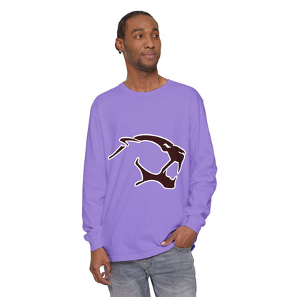 Garment-Dyed Long Sleeve Tee