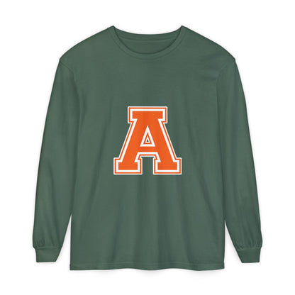 Garment-Dyed Long Sleeve Tee