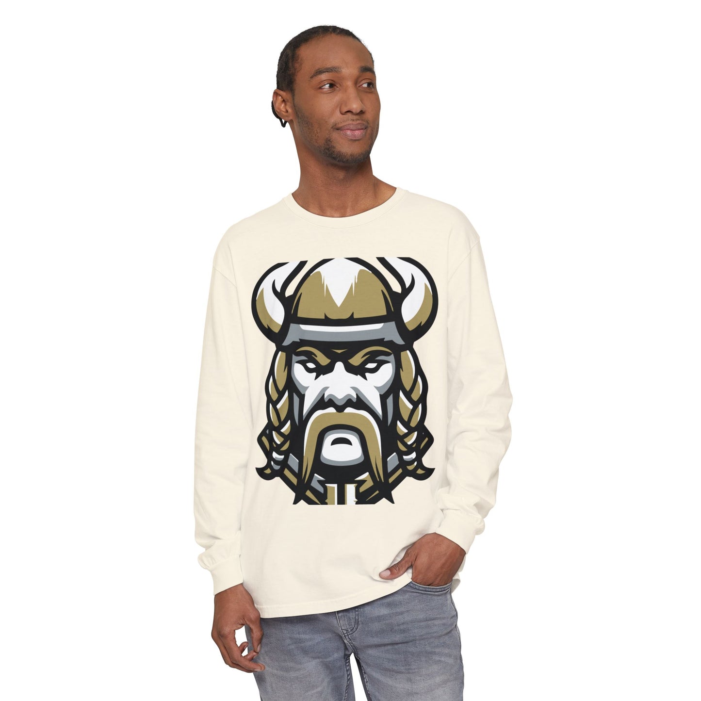 Garment-Dyed Long Sleeve Tee