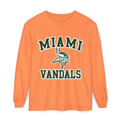 Garment-Dyed Long Sleeve Tee