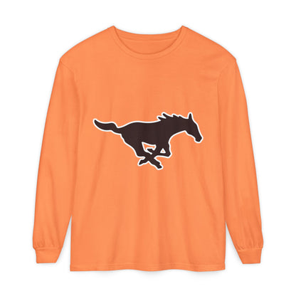 Garment-Dyed Long Sleeve Tee