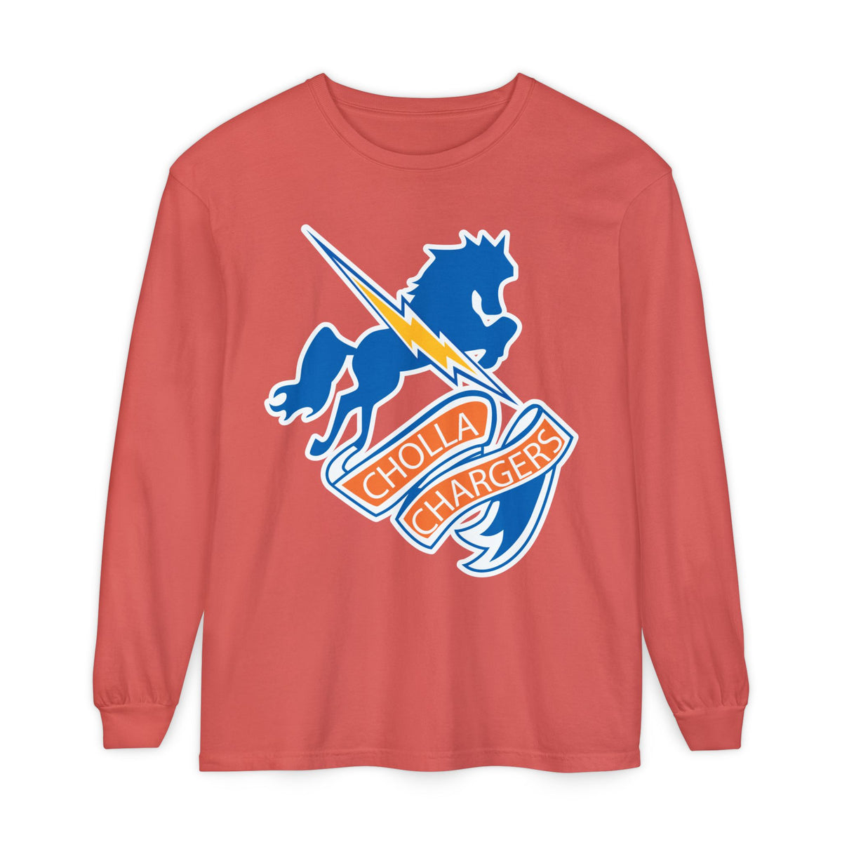 Garment-Dyed Long Sleeve Tee