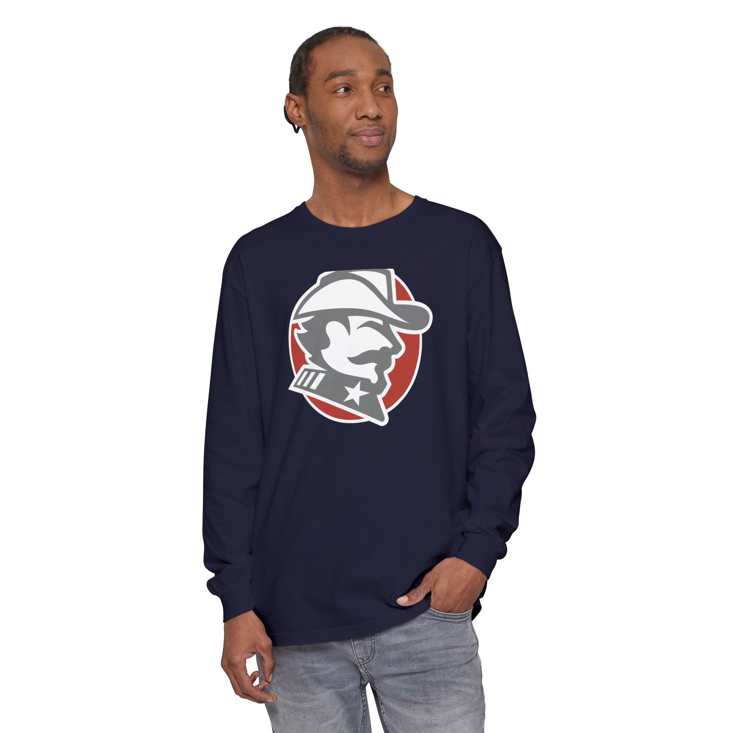 Garment-Dyed Long Sleeve Tee