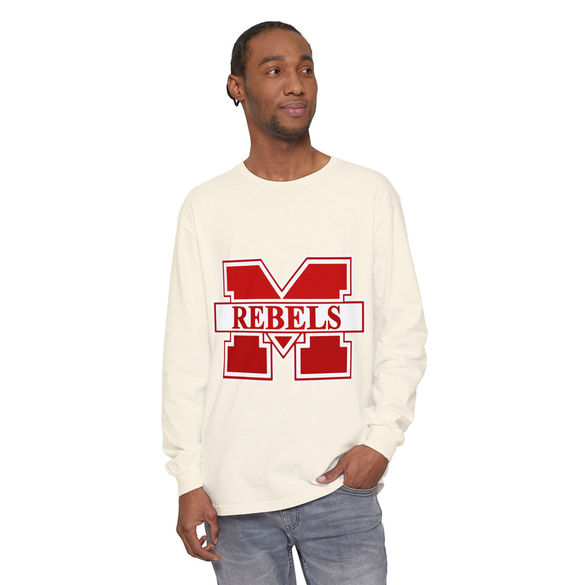 Garment-Dyed Long Sleeve Tee