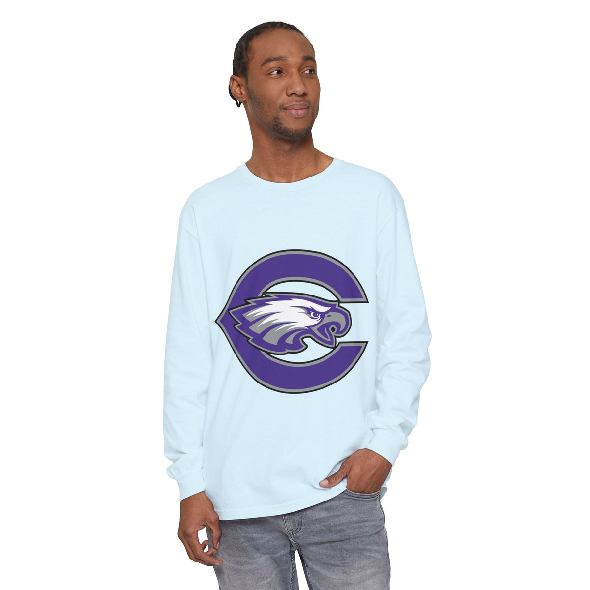Garment-Dyed Long Sleeve Tee