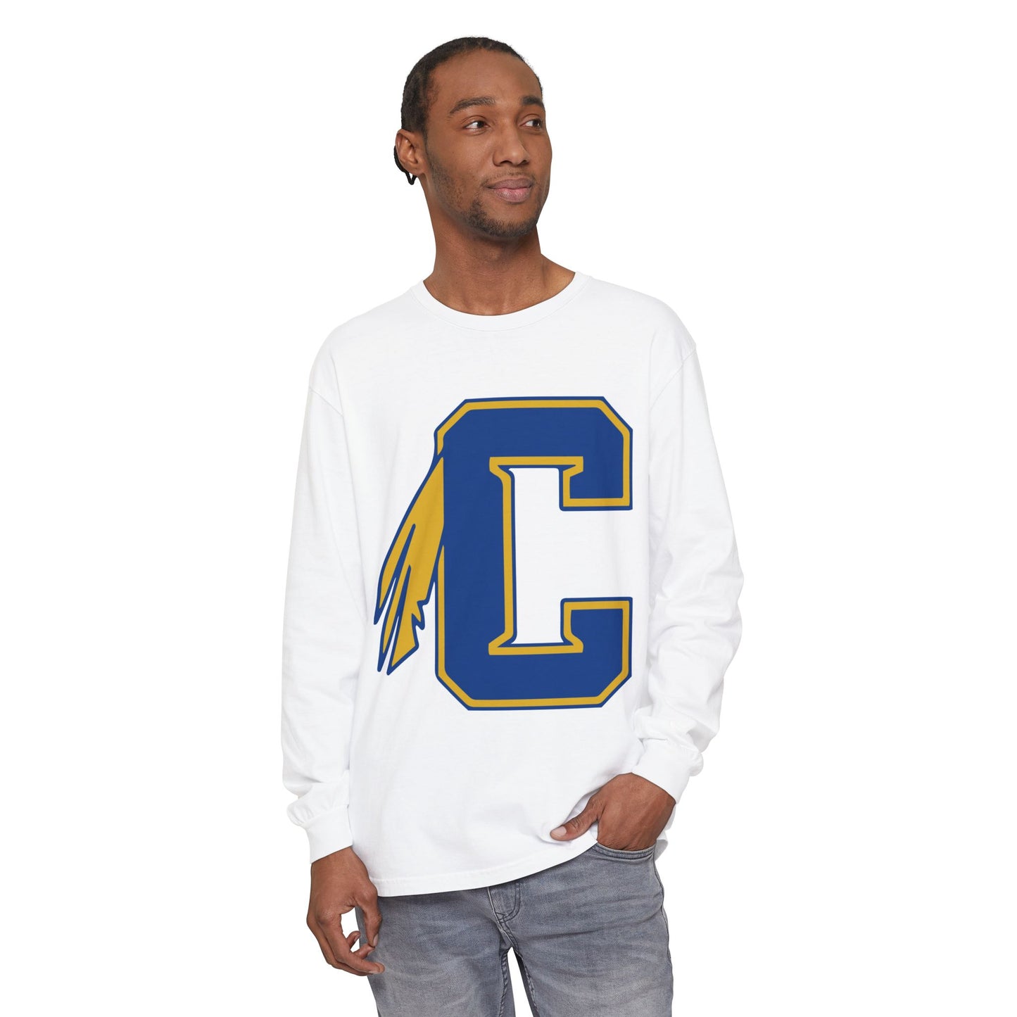 Garment-Dyed Long Sleeve Tee