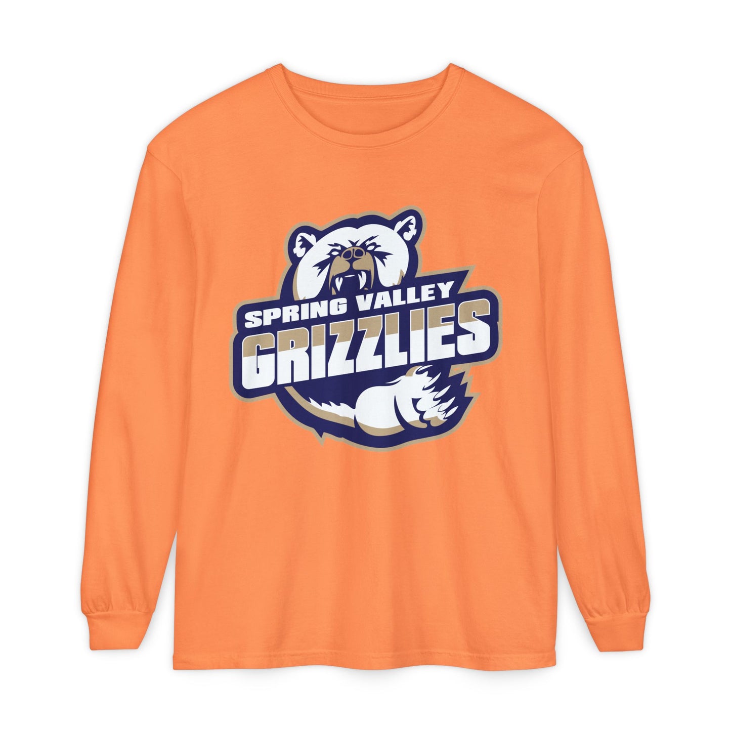 Garment-Dyed Long Sleeve Tee