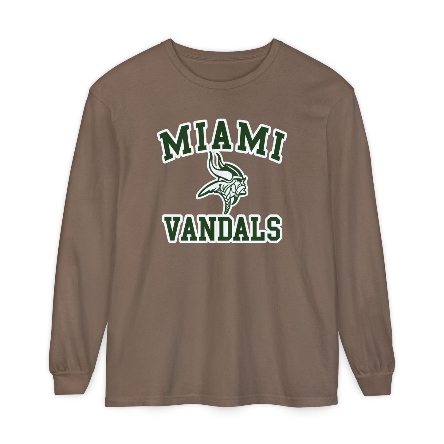 Garment-Dyed Long Sleeve Tee