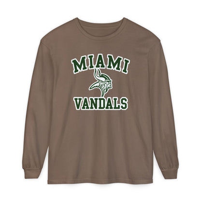 Garment-Dyed Long Sleeve Tee
