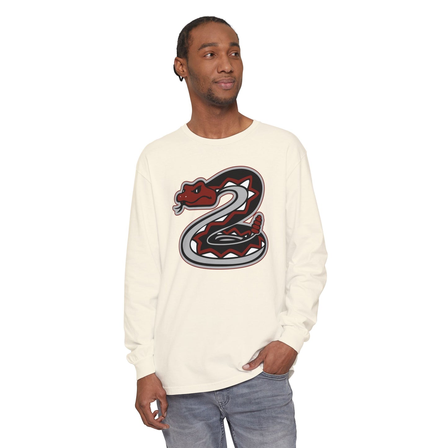 Garment-Dyed Long Sleeve Tee