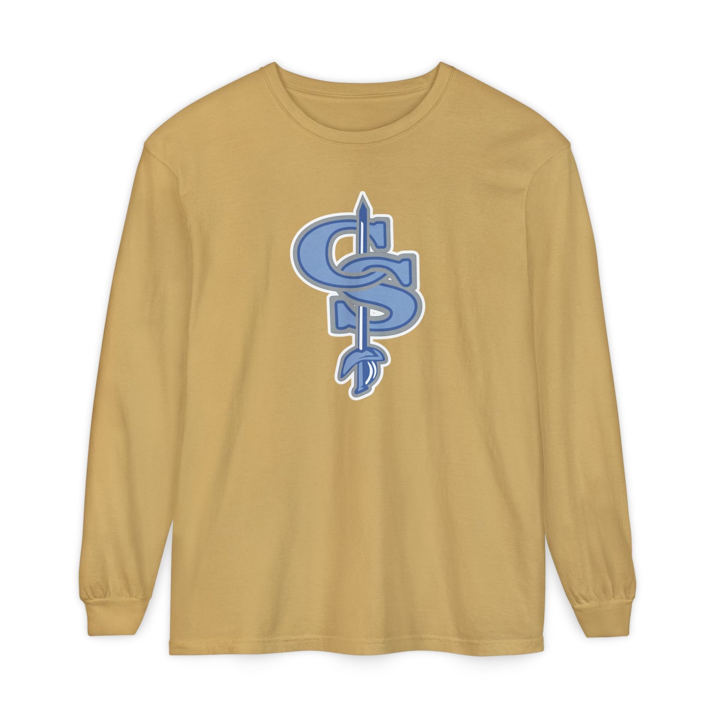 Garment-Dyed Long Sleeve Tee