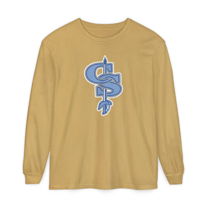 Garment-Dyed Long Sleeve Tee