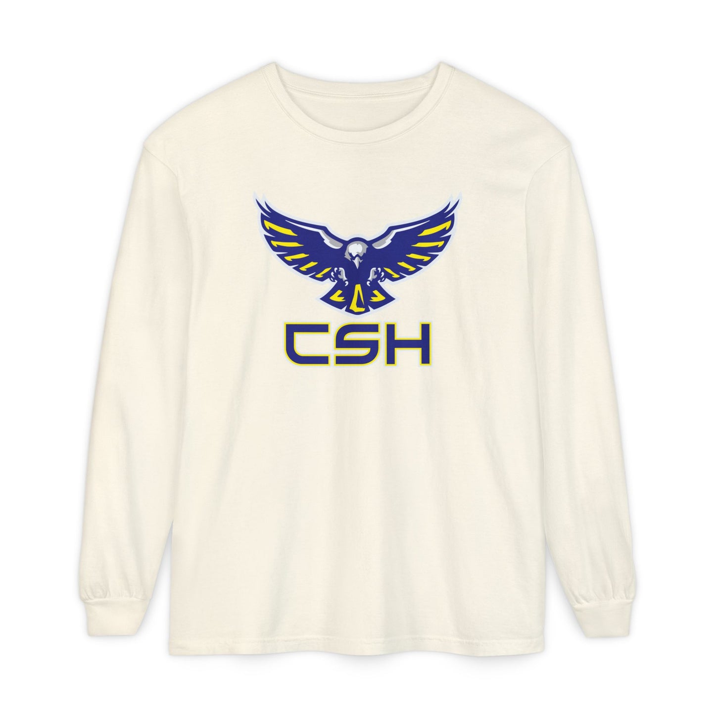 Garment-Dyed Long Sleeve Tee