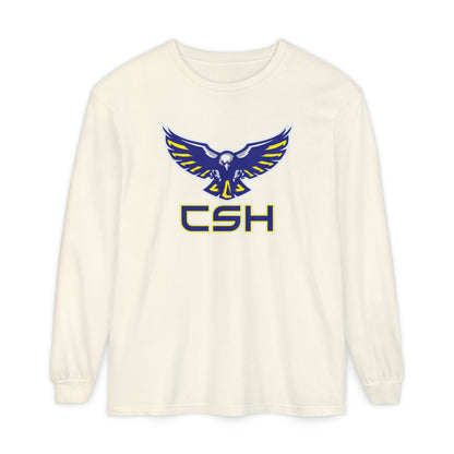 Garment-Dyed Long Sleeve Tee