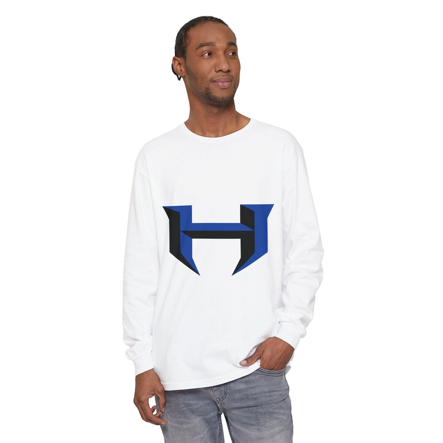 Garment-Dyed Long Sleeve Tee