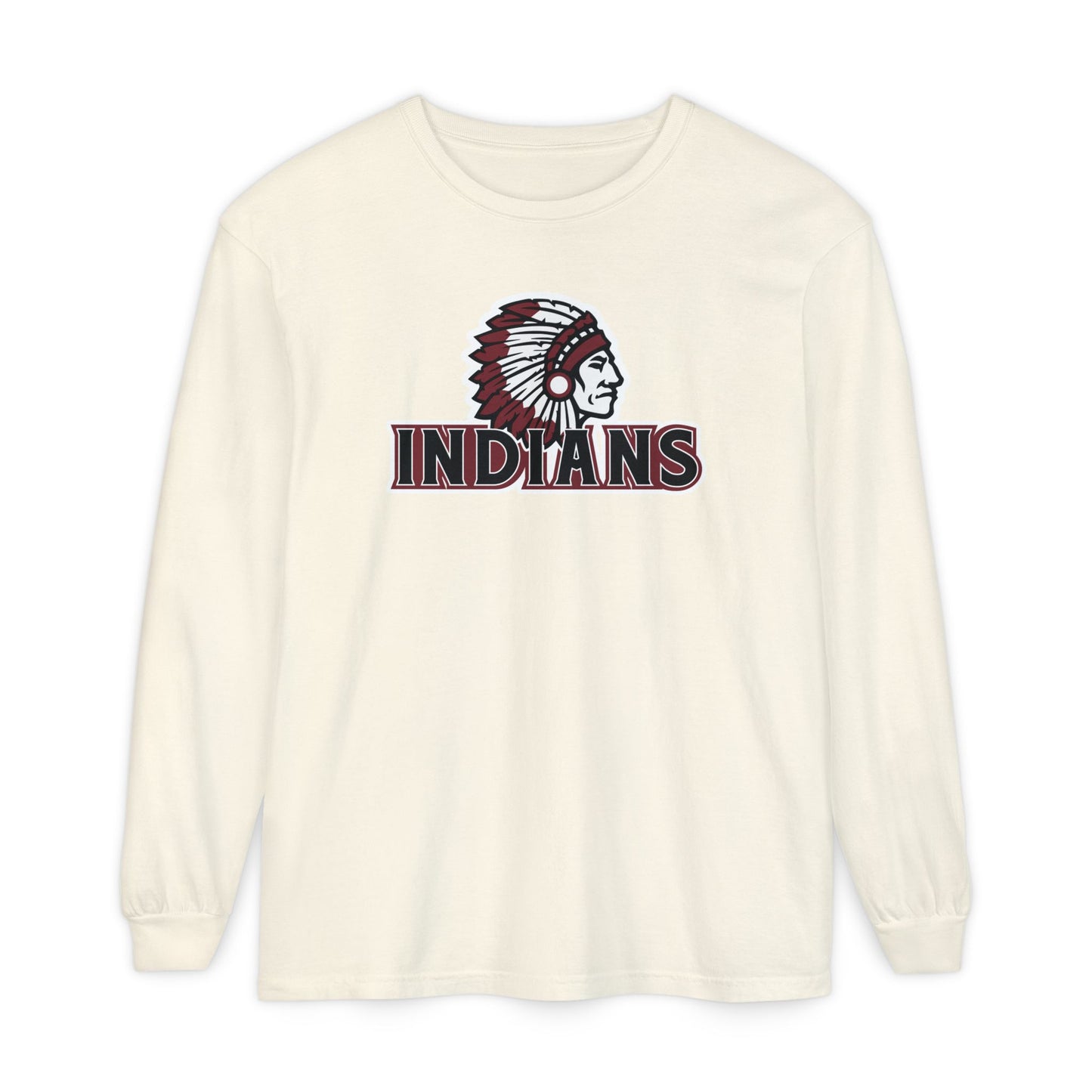 Garment-Dyed Long Sleeve Tee