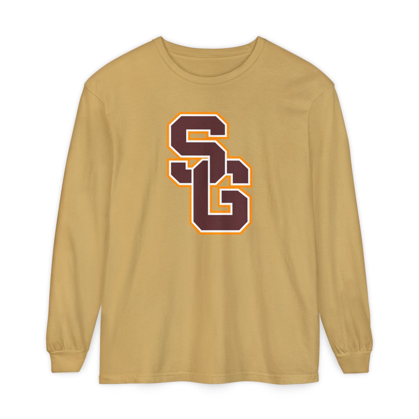 Garment-Dyed Long Sleeve Tee