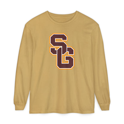 Garment-Dyed Long Sleeve Tee
