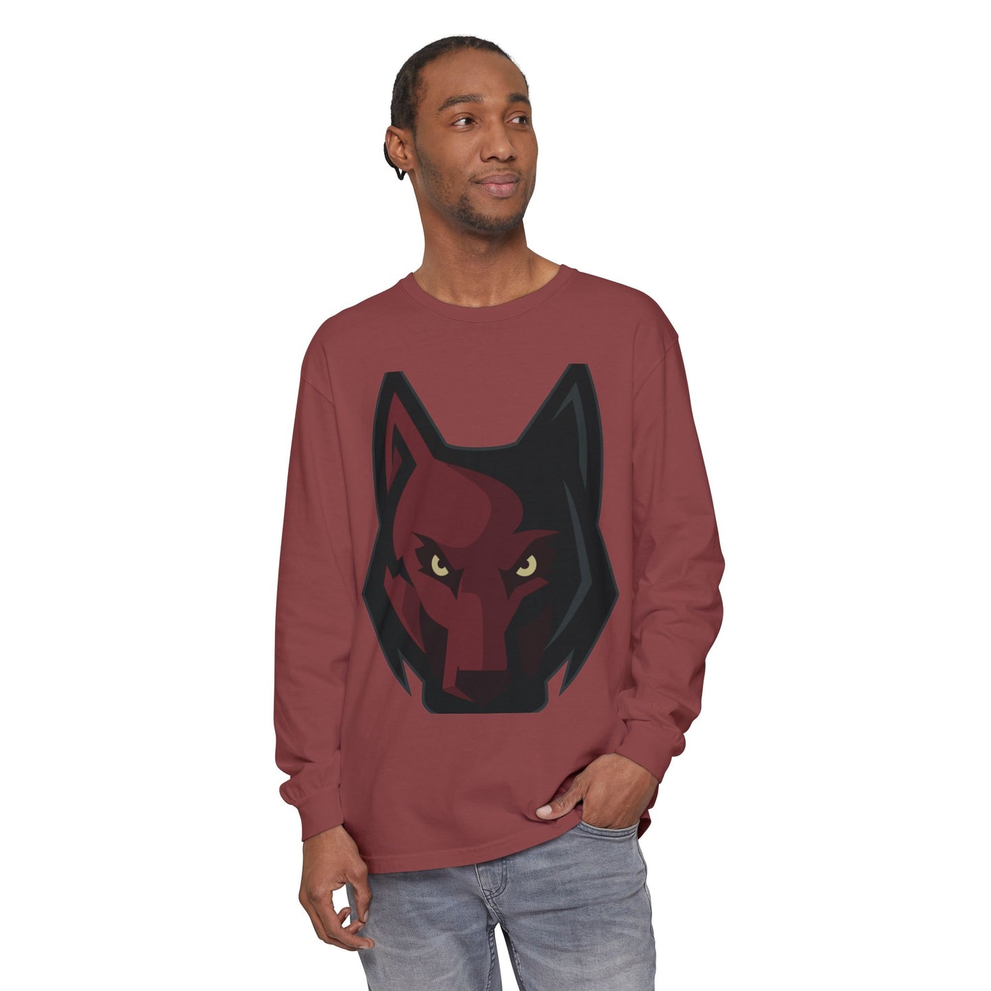 Garment-Dyed Long Sleeve Tee