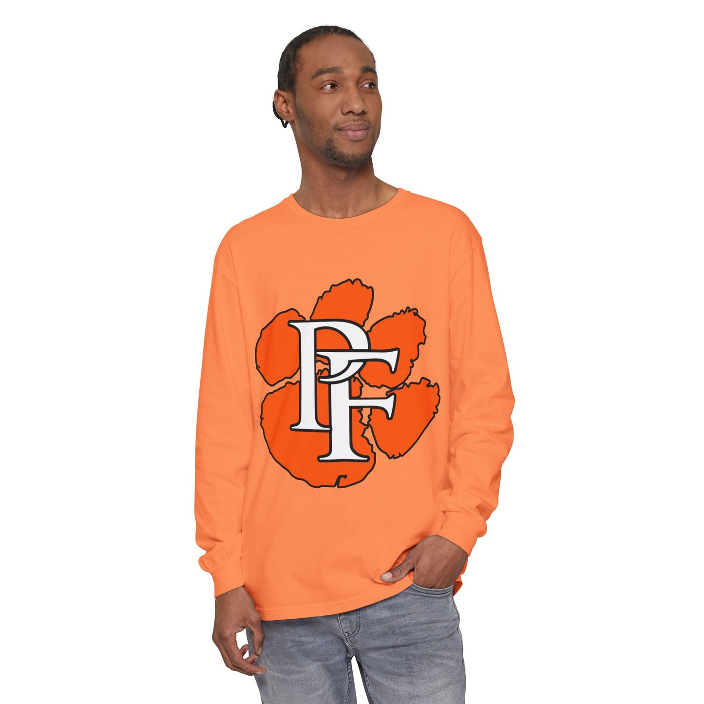 Garment-Dyed Long Sleeve Tee