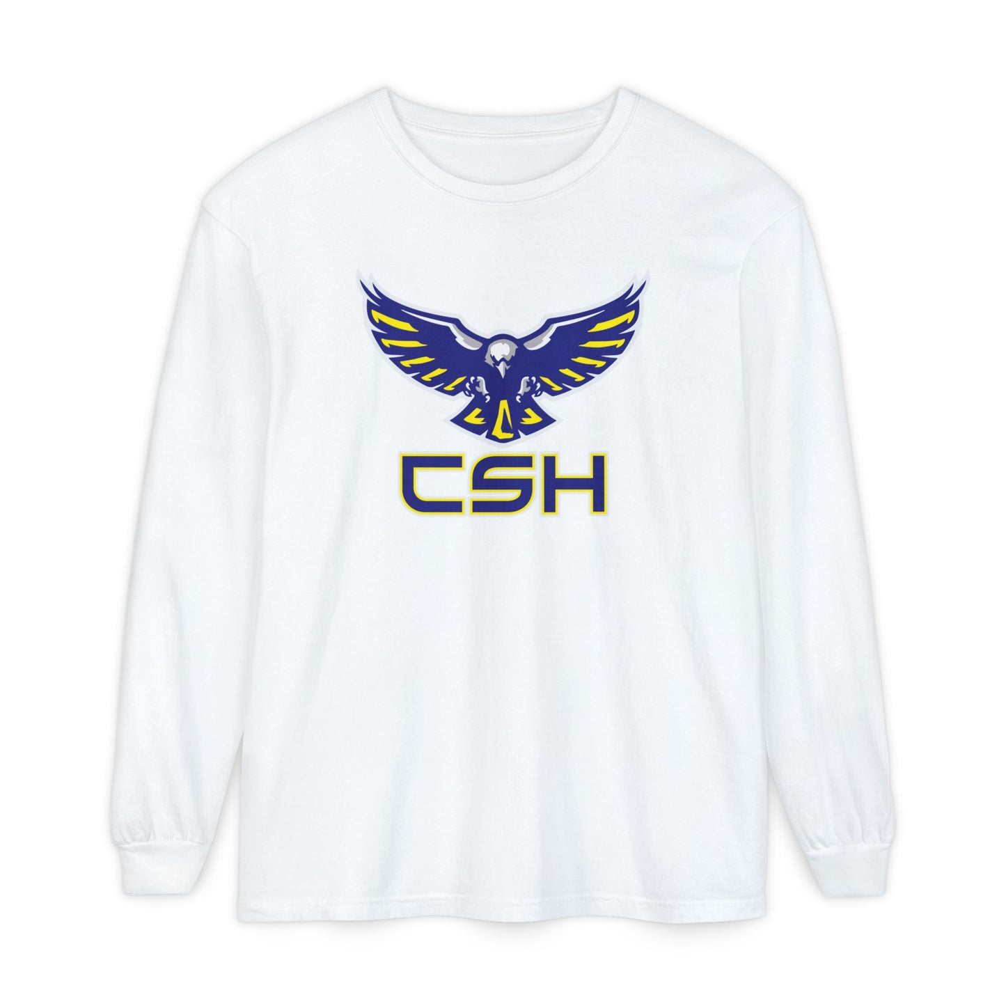 Garment-Dyed Long Sleeve Tee