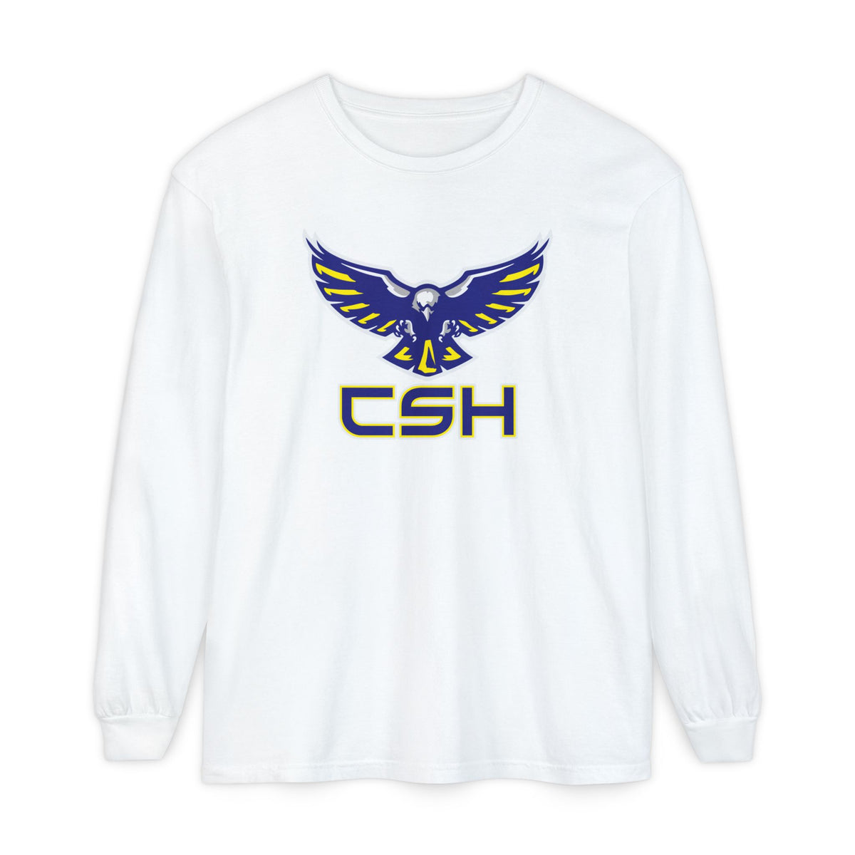 Garment-Dyed Long Sleeve Tee