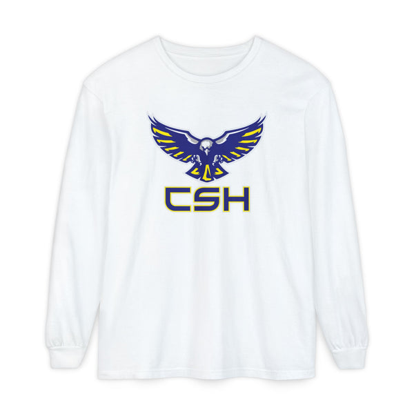 Garment-Dyed Long Sleeve Tee