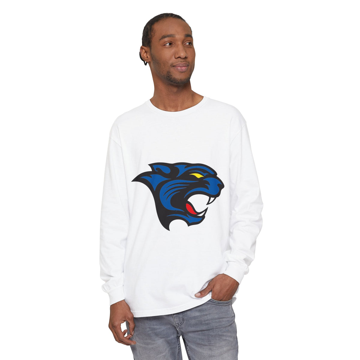 Garment-Dyed Long Sleeve Tee